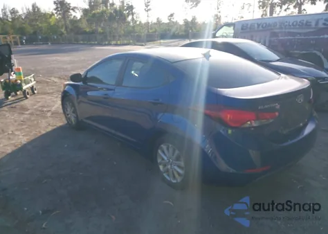 2015 Hyundai Elantra Se из США, поврежденный, VIN 5NPDH4AE8FH602202